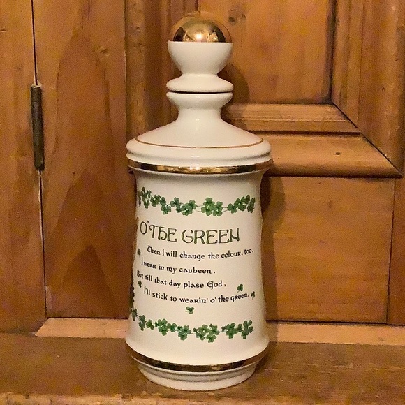 🍀 Old Fitzgerald 1968 Porcelain Collector’s Whiskey Decanter 🍀Empty! - Picture 4 of 9